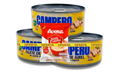 CAMPERO FILETE DE JUREL 170 GR X3 UND