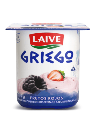 YOGURT LAIVE GRIEGO F ROJOS VASO  X115GR