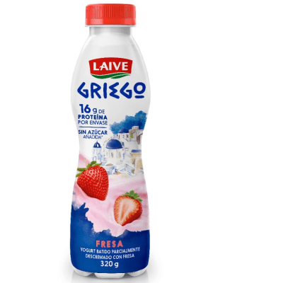 YOGURT LAIVE GRIEGO FRESA X320GR