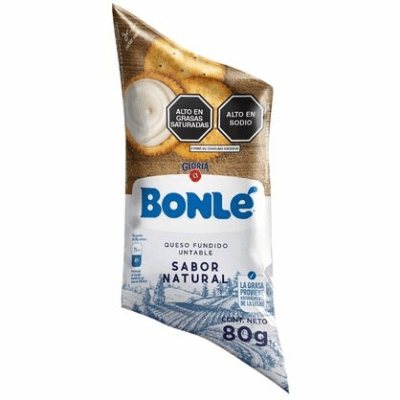 QUESO FUNDIDO BONLE NATURAL UNTABLE X80GR