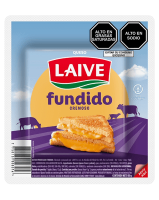 QUESO FUNDIDO LAIVE TAJADAS FINAS X90GR