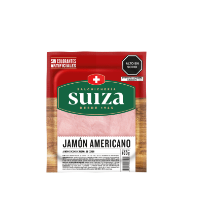 JAMON SUIZA AMERICANO X100GR