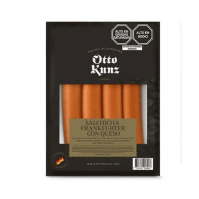 OTTO KUNZ SALCH FRANK CON QUESO 280G