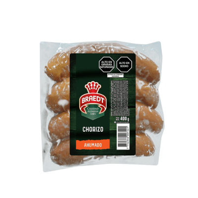 BRAEDT CHORIZO AHUMADO 400GR