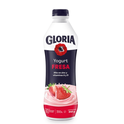 YOGURT GLORIA 946 GR FRESA