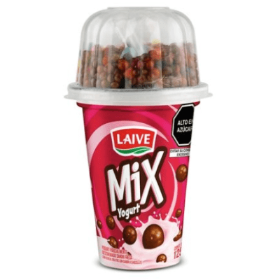 LAIVE YOGURT MIX FRESA CHOCOLATE 125G COPA