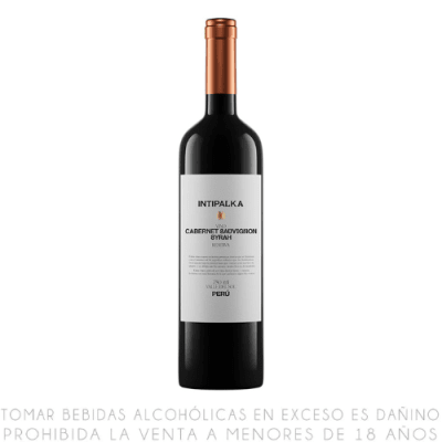 INTIPALKA VINO CS/SYRAH 750ML RESERVA
