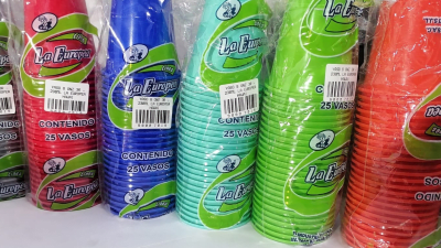 VASO 8 ONZAS 3R LA EUROPEA COLORES HAWAI