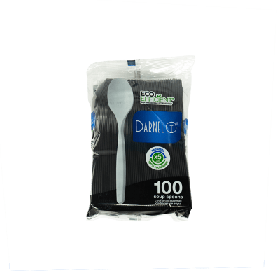CUCHARA DARNEL NEGRO X100 UND