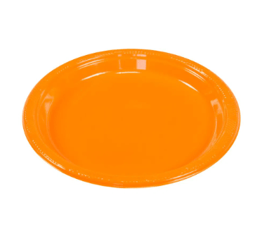 PLATO 26 COLOR NARANJA X 10UND