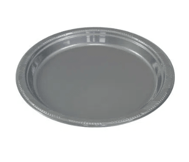 PLATO 26 COLOR PLATEADO X 10 UND