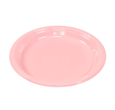 PLATO 26 COLOR ROSADO X 10 UND