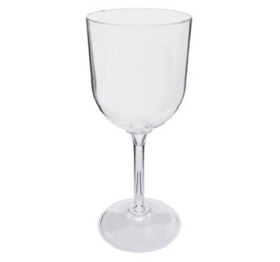 COPA ACRILICO VINO TULIPAN 6 ONZ. X 10 UNI.