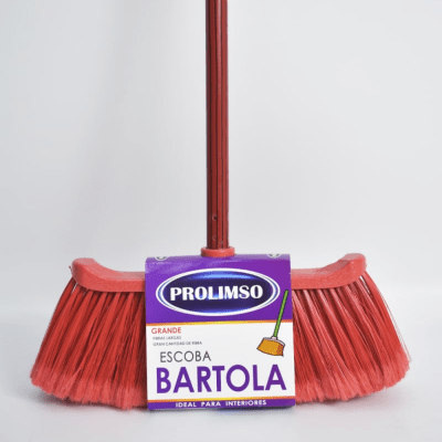 PROLIMSO ESCOBA BARTOLA COLORES MANGO METÁLICO
