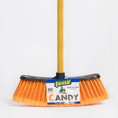 LORITO ESCOBA CANDY MANGO FORRADO