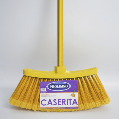 PROLIMSO ESCOBA CASERITA MEDIANO MANGO METÁLICO