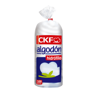 CKF ALGODON HIDROFILO 100GR ZIGZAG