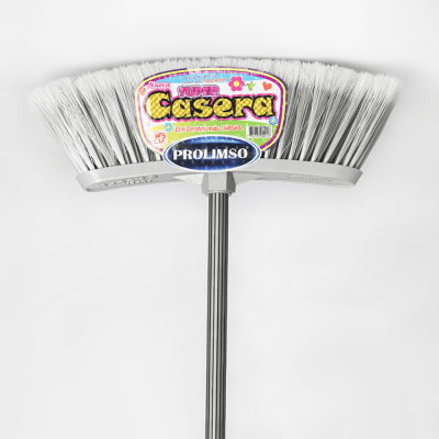 PROLIMSO ESCOBA SUPER CASERA MANGO METÁLICO