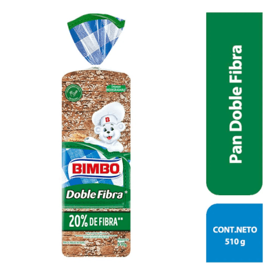 BIMBO PAN DOBLE FIBRA 510GR 1P