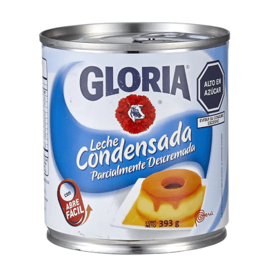 GLORIA LECHE CONDENSADA 393G LATA