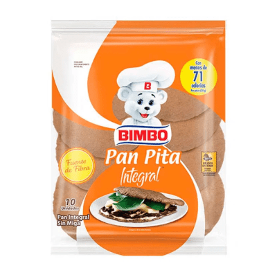 BIMBO PAN PITA 310GR INTEGRAL