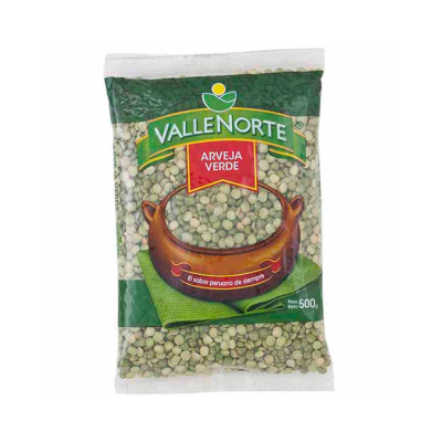 VALLE NORTE ARVEJA PARTIDA 500GR