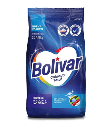 DETERG BOLIVAR 430GR CUIDADO TOTAL FLORAL