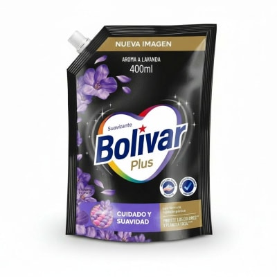 ENJUAGUE BOLIVAR 400ML PLUS LAVANDA SUAVIZANTE DOYPACK