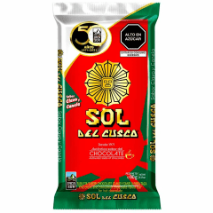 CHOCOLATE SOL DEL CUSCO 90GR PURO TABLETA C/U