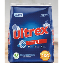 DETERGENTE ULTREX FLORAL 2KG