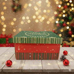 CAJA NAVIDEÑA ECONOMICA VERDE