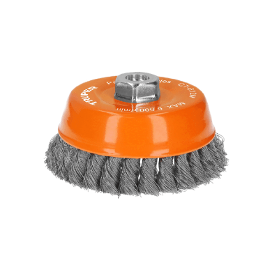 GRATA COPA DE 5 P/ESMERIL TRENZADA MARCA TRUPER1