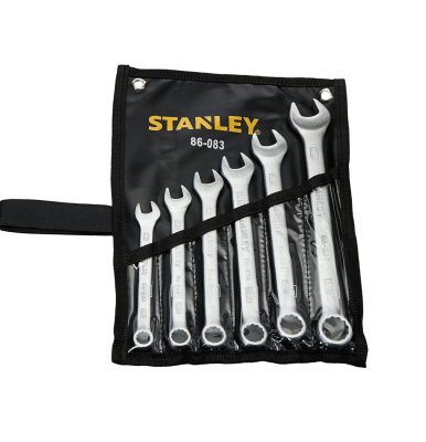 JGO. LLAVES PUNTA-CORONA 3/8-3/4 DE 6 PZAS STANLEY 86-0831