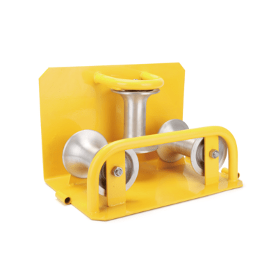 SOPORTE DE POLEAS PARA TENDIDO DE CABLES CON 3 POLEAS DE 160 X 1401