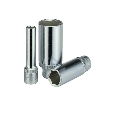 DADO LARGO HEXAGONAL 3/8 EN MM MARCA FORCE