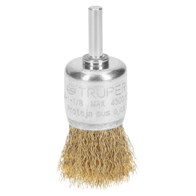 ESCOBILLA COPA P/TALADRO GRUESA 1 1/8 TRUPER