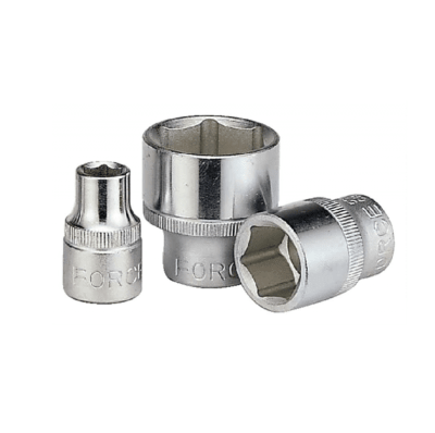 DADO HEXAGONAL 3/8 EN PULGADA MARCA FORCE