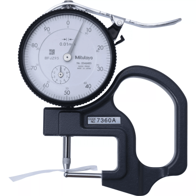 MEDIDOR DE ESPESOR MANUAL P/TUBOS 10 MM MITUTOYO (7360A)