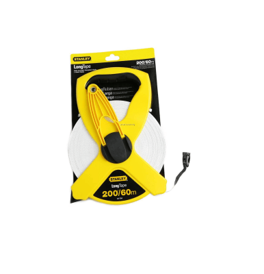 HUINCHA MEDIR FIBRRA VIDRIO 60 MTS CAJA ABS STANLEY