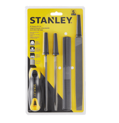 JUEGO DE 4 LIMAS CON MANGO STANLEY 22-314