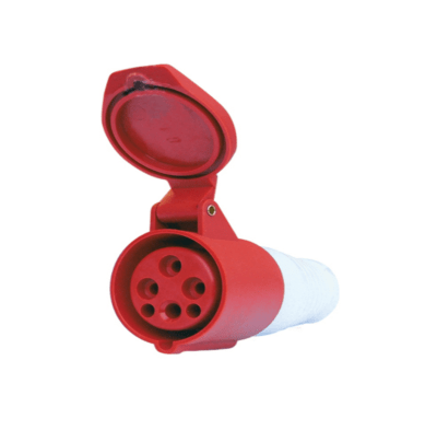 ENCHUFE HEMBRA VOLANTE 32A 3P+T 380V IP44 MARCA LEXO