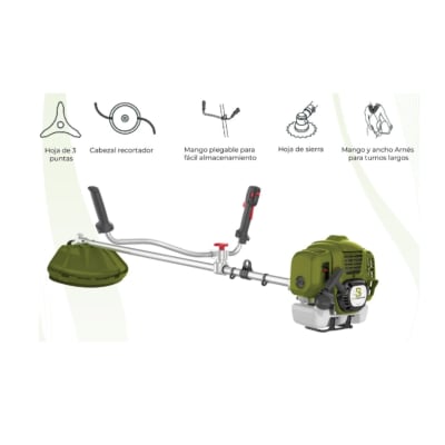 ORILLADORA MOTOR 2,5HP A GASOLINA BON-P-BC45 BONHOEFFER