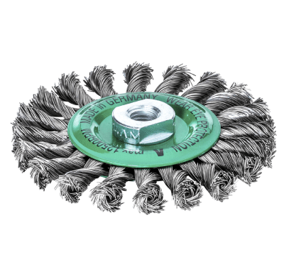 GRATA CIRCULAR 4 1/2 PARA AC. INOXIDABLE