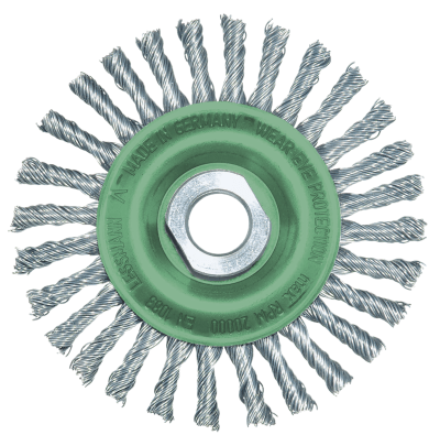 GRATA CIRULAR 4 1/2 ACERO INOXIDABLE M14 LESSMANN
