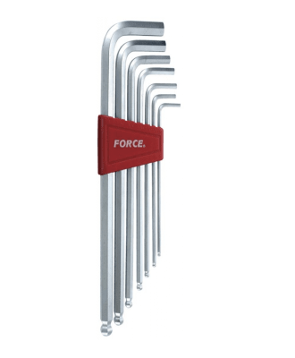 JUEGO LLAVES ALLEN BOLA EXTRA LARGA EN MM FORCE1