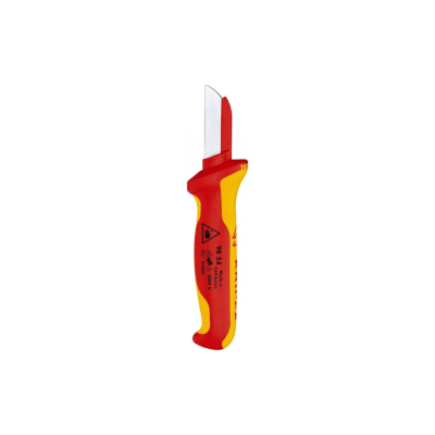 CUCHILLO PELACABLE AISLADO 1000V.  MARCA KNIPEX