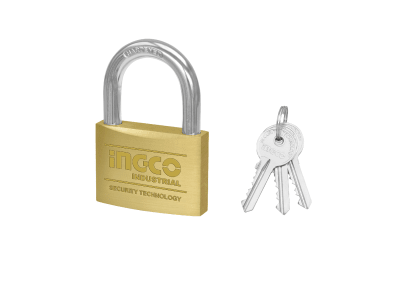 CANDADO CON 3 LLAVES DE 30 MM INGCO