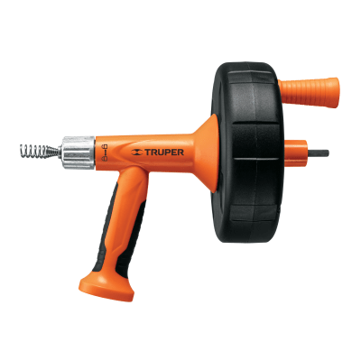 DESTAPADOR DE DESAGUE MANUAL Y PARA OCUPAR EN TALADRO MARCA TRUPER