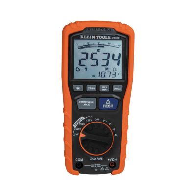 MEDIDOR DE AISLACIÓN MEGOHMETRO 1000 KVA. MARCA KLEIN TOOLS