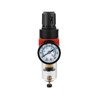 FILTRO Y REGULADOR DE PRESION DE 1/4 PRESION MAX. 150 LBS